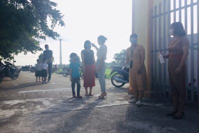 TRƯỜNG TIỂU HỌC GIA TRẤN ĐÓN HỌC SINH LỚP 1 TỰU TRƯỜNG NĂM HỌC 2021-2022